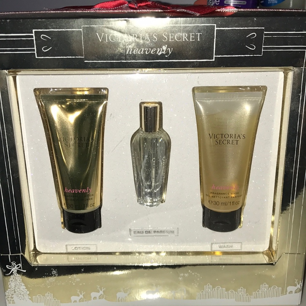 Victoria secret heavenly lotion, purfume,and wash